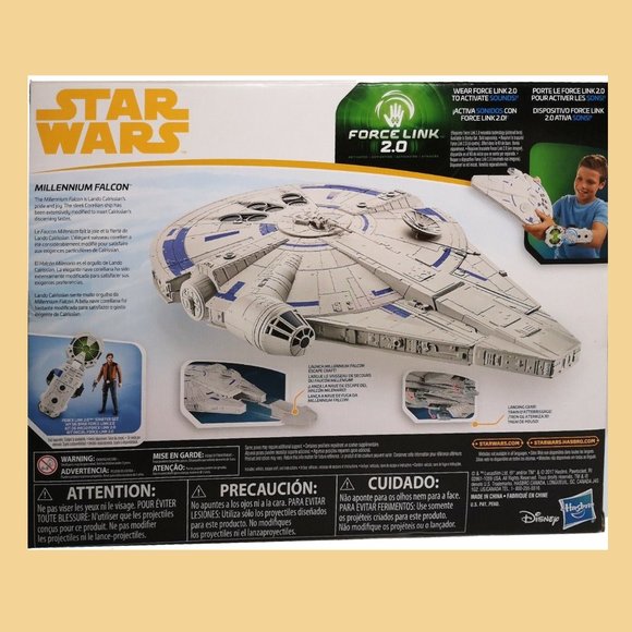 Star Wars Force Link 2.0 Millennium Falcon with Escape Craft - Picture 2 of 3